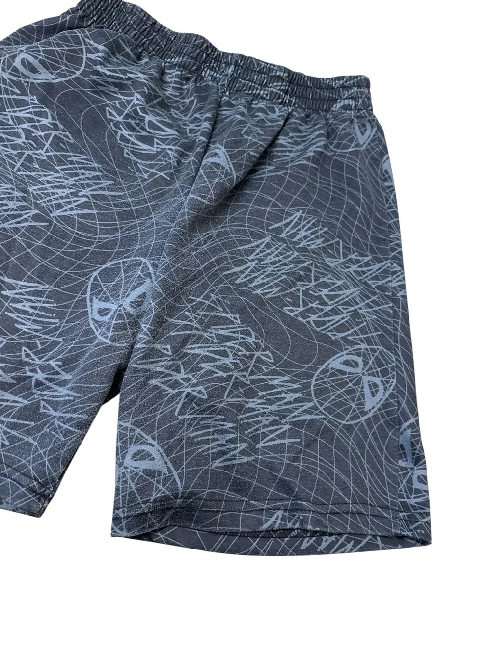 Marvel Red Spider-Man Graphic Tee & Black Web-Print Shorts Set Big Boy Size 14